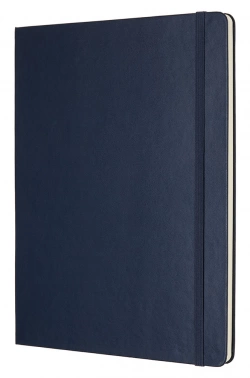 Блокнот Moleskine CLASSIC QP092B20 XLarge 190х250мм 192стр. нелинованный твердая обложка синий