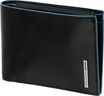 Кошелек мужской Piquadro Blue Square PU257B2R/N черный натур.кожа