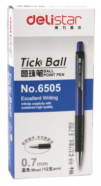 Ручка шариков. Deli 6505