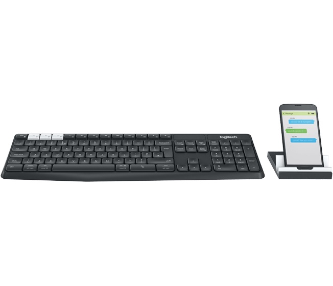 Клавиатура Logitech Multi-Device Stand Combo K375s
