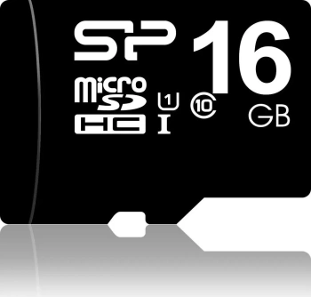 Флеш карта microSDHC 16GB Silicon Power  SP016GBSTH010V10SP
