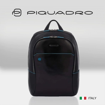 Рюкзак Piquadro Blue Square CA3214B2/N черный кожа