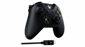 Геймпад Microsoft Xbox One + USB кабель для ПК