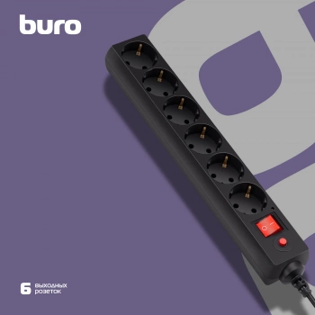 Сетевой фильтр Buro 600SH-16-5-B