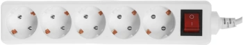 Сетевой удлинитель Buro BU-PS5.1/W