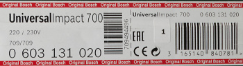 Дрель ударная Bosch UniversalImpact 700