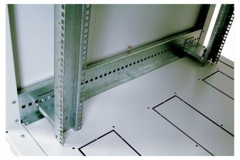 Шкаф коммутационный ЦМО (ШТК-М-42.8.8-3ААА) напольный 42U 800x800мм пер.дв.стал.лист задн.дв.стал.лист 2 бок.пан. 500кг серый