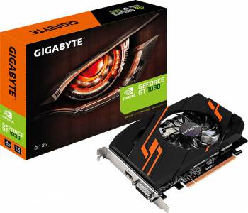 Видеокарта Gigabyte PCI-E 3.0 GV-N1030OC-2GI NVIDIA  GeForce GT 1030
