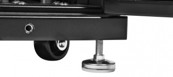 Шкаф серверный ЦМО (ШТК-СП-48.6.10-48АА-9005) напольный 48U 600x1000мм пер.дв.перфор. задн.дв.двуст. 4 бок.пан. 1350кг черный 683мм 156кг 120град. 2215мм IP20 металл