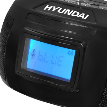 Аудиомагнитола Hyundai H-PAS140 черный 6Вт MP3 FM(dig) USB SD
