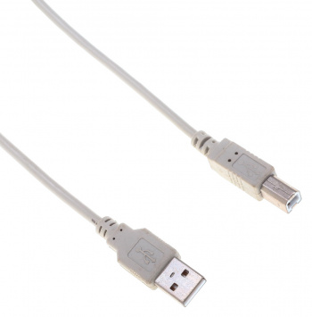 Кабель Buro USB A(m) USB B(m) 1.8м (BHP RET USB_BM18) серый (блистер)