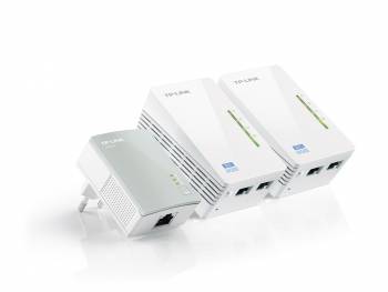 Сетевой адаптер HomePlug AV/Wi-Fi TP-Link TL-WPA4220TKIT