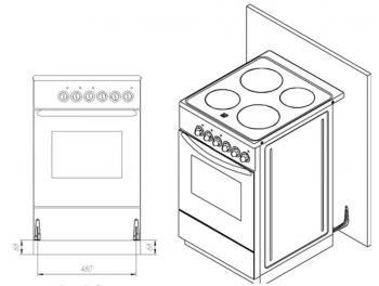 Плита Электрическая Лысьва ЭП 301 СТ