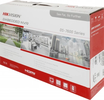 Видеорегистратор Hikvision  DS-7604NXI-K1/4P(B)