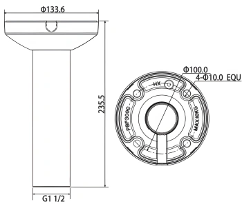 Кронштейн Dahua  DH-PFB300C
