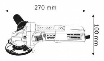 Углошлифовальная машина Bosch GWS 750-125