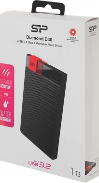 Жесткий диск Silicon Power USB3.0 1TB SP010TBPHDD3SS3K D30