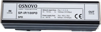 Грозозащита Osnovo  SP-IP/100PD