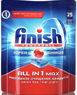 Таблетки Finish  ALL IN 1 MAX