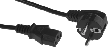 Кабель IEC C13 Евровилка 1.8м черный