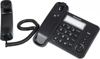 Телефон проводной Panasonic KX-TS2352RUB