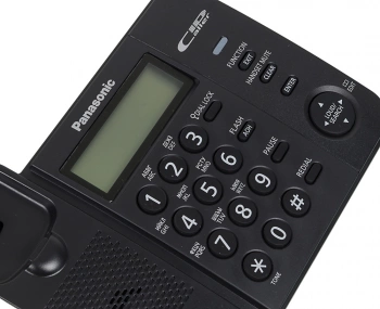 Телефон проводной Panasonic KX-TS2356RUB