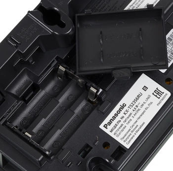 Телефон проводной Panasonic KX-TS2356RUB
