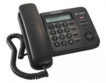 Телефон проводной Panasonic KX-TS2356RUB