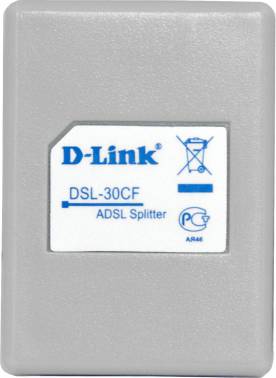 Сплиттер DialUp D-Link DSL-30CF/RS