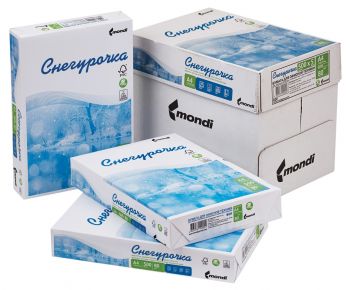 Бумага Снегурочка A4 марка C/80г/м2/белый/500л. CIE145% общего назначения(офисная)