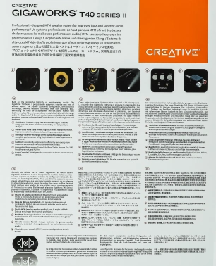 Колонки Creative GigaWorks T40 series II