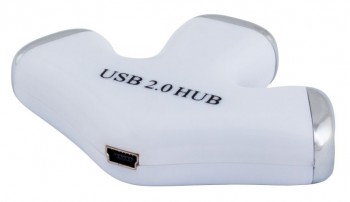 Хаб PC PET 3-port USB2.0 (Paw)