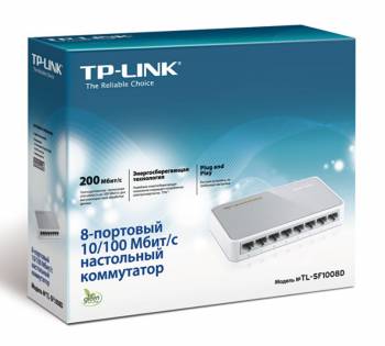 Коммутатор TP-Link  TL-SF1008D