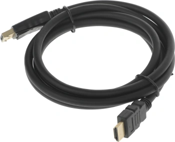 Кабель DisplayPort (m) HDMI (m) 2м черный