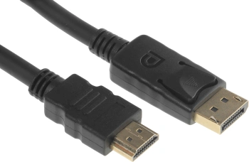 Кабель DisplayPort (m) HDMI (m) 2м черный