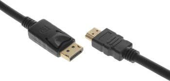 Кабель DisplayPort (m) HDMI (m) 2м черный
