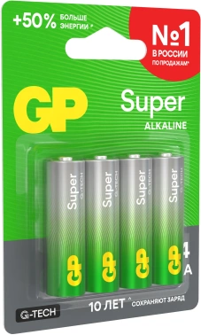 Батарея GP Super Alkaline 15A LR6