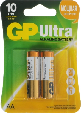 Батарея GP Ultra Alkaline 15AU LR6