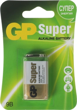 Батарея GP Super Alkaline 1604A 6LR61