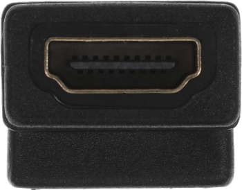 Адаптер аудио-видео HDMI (f)/HDMI (f) черный