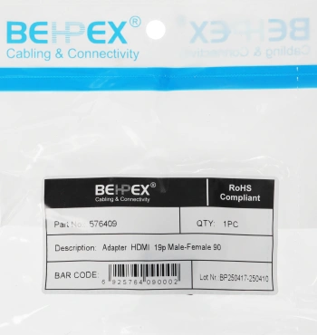 Адаптер аудио-видео 90 Deg