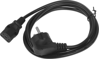 Кабель IEC C13 Евровилка 1.5м черный