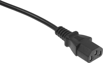 Кабель IEC C13 Евровилка 1.5м черный