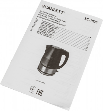 Чайник электрический Scarlett SC-1020