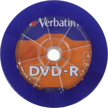 Диск DVD-R Verbatim 4.7Gb 16x wagon wheel (50шт) (43731)