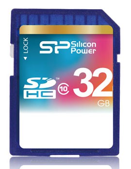 Флеш карта SDHC 32GB Silicon Power  SP032GBSDH010V10