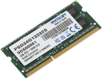 Память DDR3 4Gb 1333MHz Patriot  PSD34G13332S