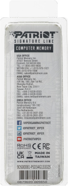 Память DDR3 4Gb 1333MHz Patriot  PSD34G13332S