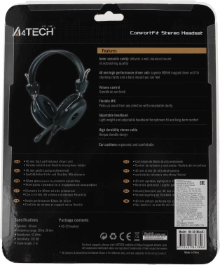 Наушники с микрофоном A4Tech HS-30
