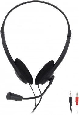 Наушники с микрофоном Оклик HS-M143VB